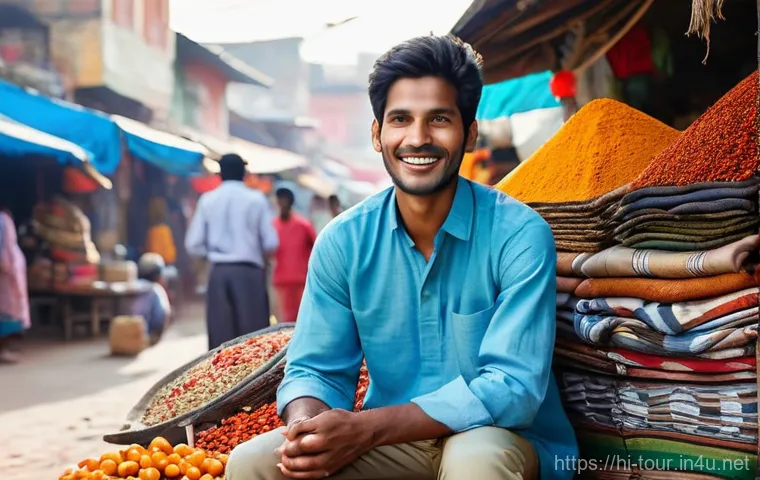 관광학 학습 방법 - **Prompt 1: Digital Storytelling in a Vibrant Local Market**
"A young, enthusiastic male travele...